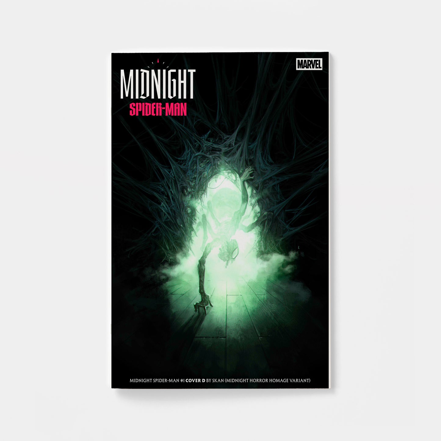 MIDNIGHT SPIDER-MAN #1 COVER D SKAN MIDNIGHT HORROR HOMAGE VARIANT | presale | 2026-10-07