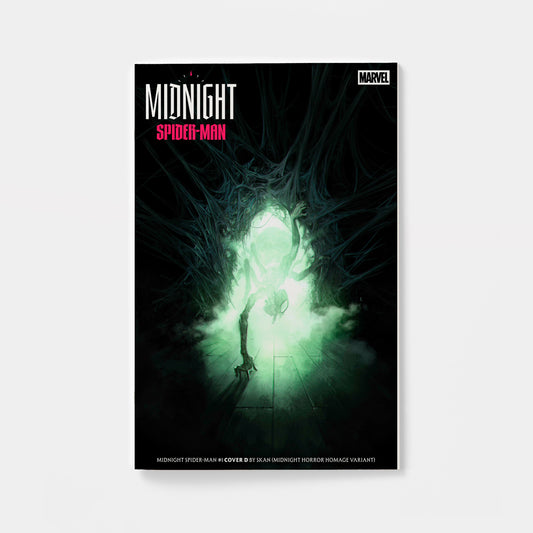 MIDNIGHT SPIDER-MAN #1 COVER D SKAN MIDNIGHT HORROR HOMAGE VARIANT | presale | 2026-10-07