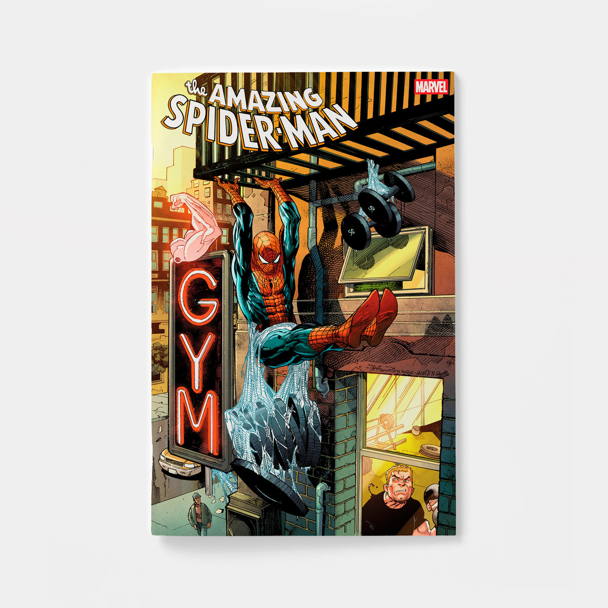 AMAZING SPIDER-MAN #1003 NETHO DIAZ WORKOUT VARIANT | presale | 2026-11-11