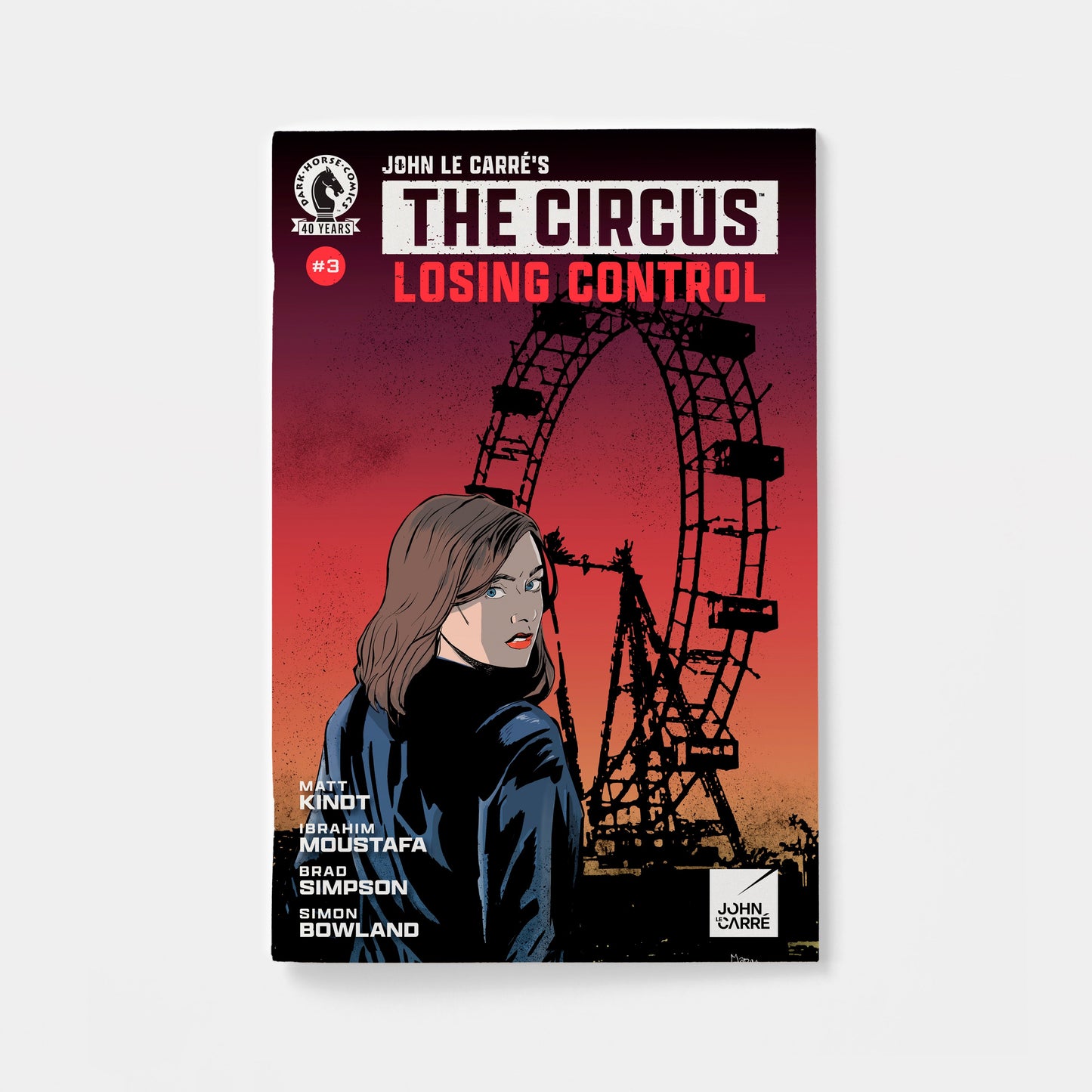 John le Carre's: The Circus--Losing Control #3 (CVR A) (Maro Finnegan)