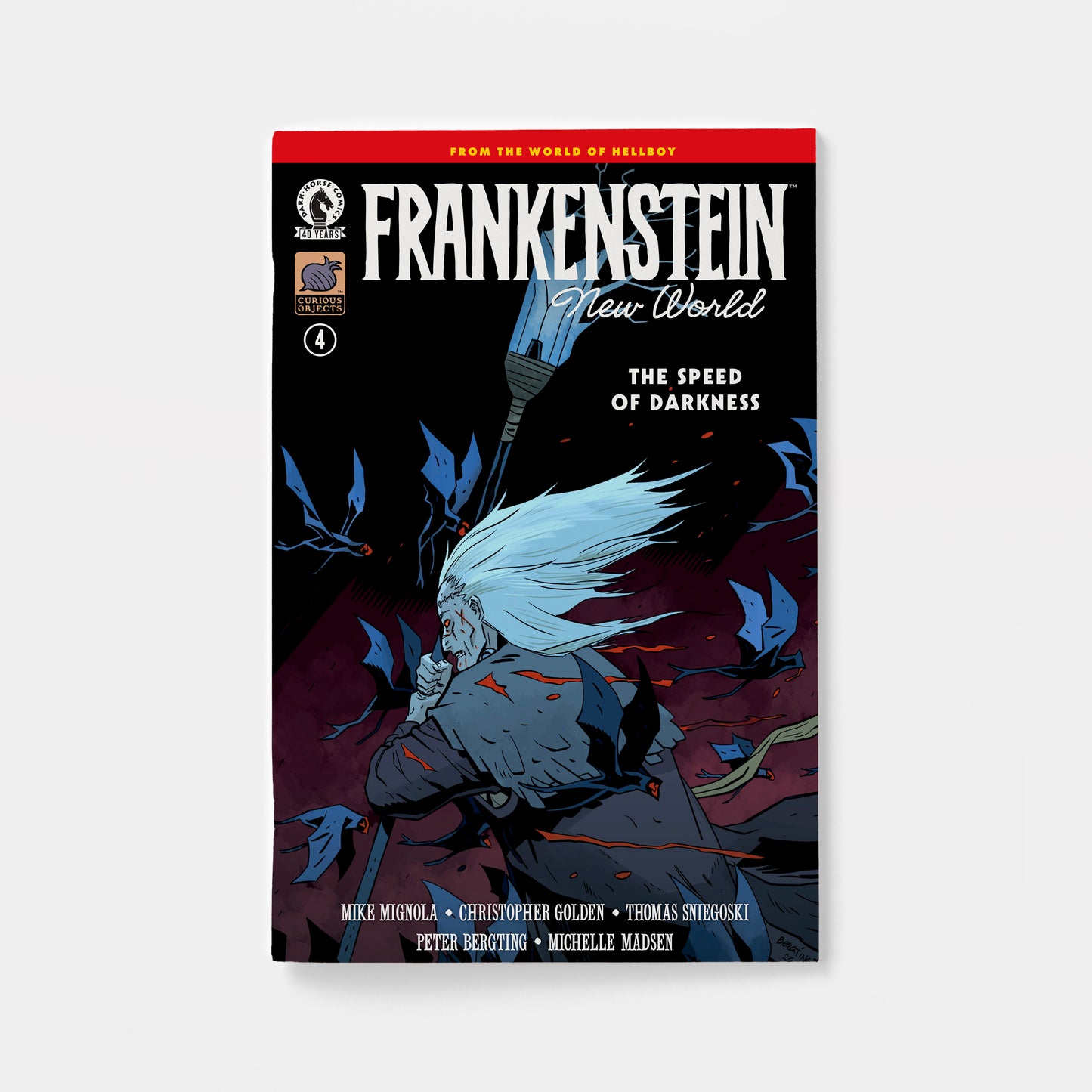 Frankenstein: New World--The Speed of Darkness #4 (CVR A) (Peter Bergting)