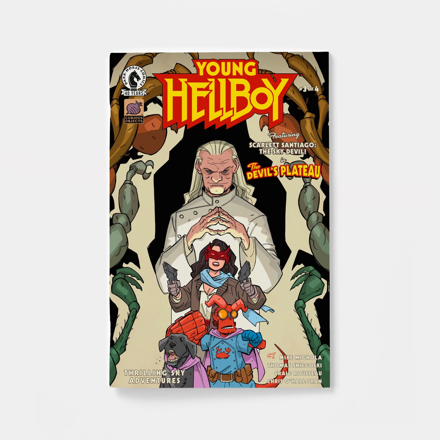 Young Hellboy: Thrilling Sky Adventures #3 (CVR A) (Craig Rousseau)