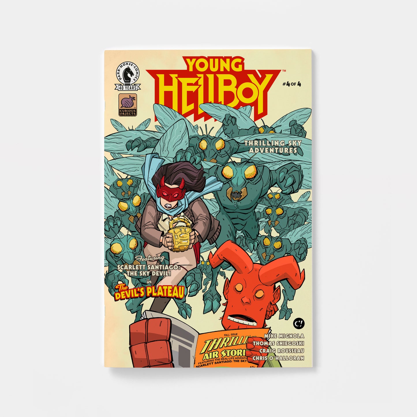 Young Hellboy: Thrilling Sky Adventures #4 (CVR A) (Craig Rousseau)