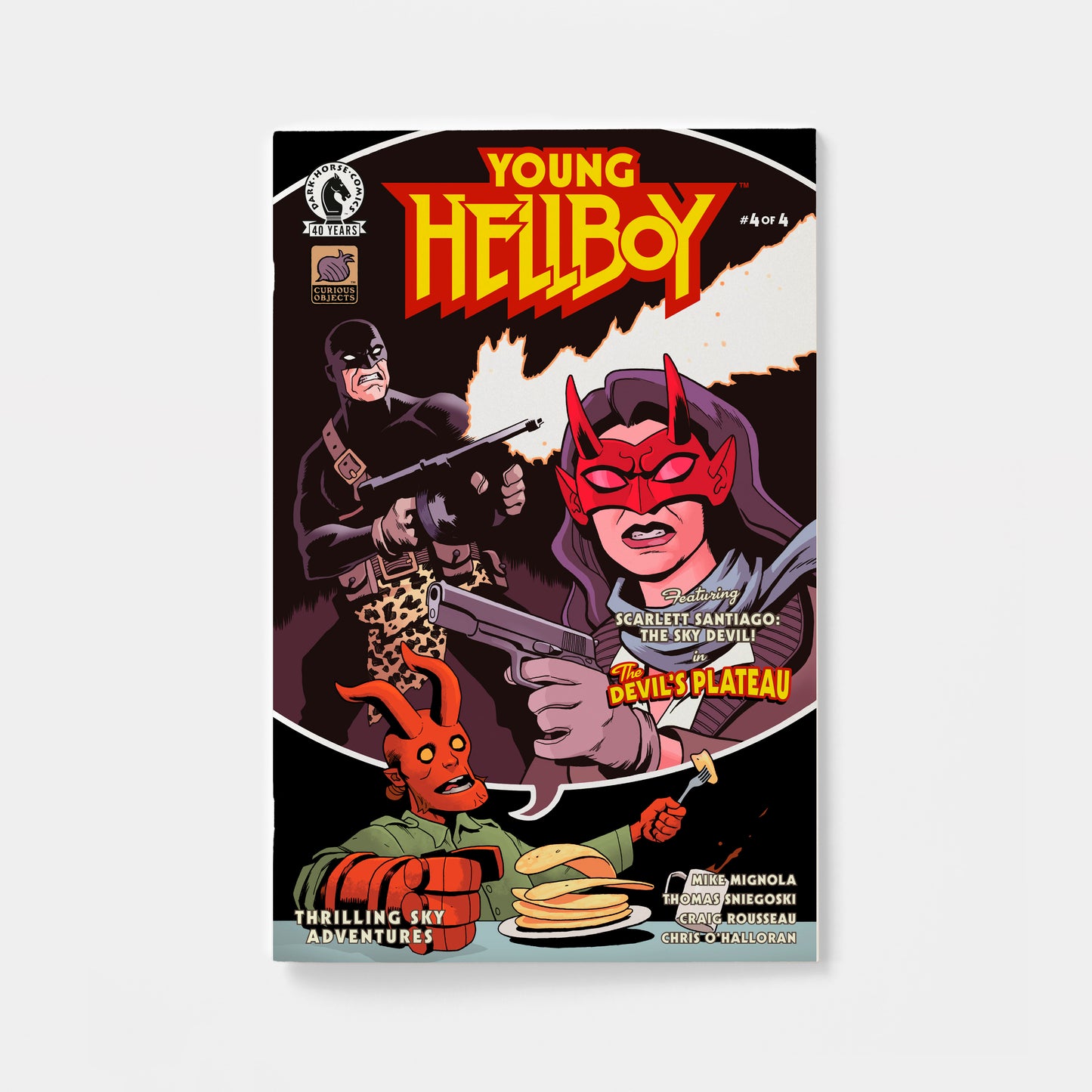 Young Hellboy: Thrilling Sky Adventures #4 (CVR B) (Ben Stenbeck)