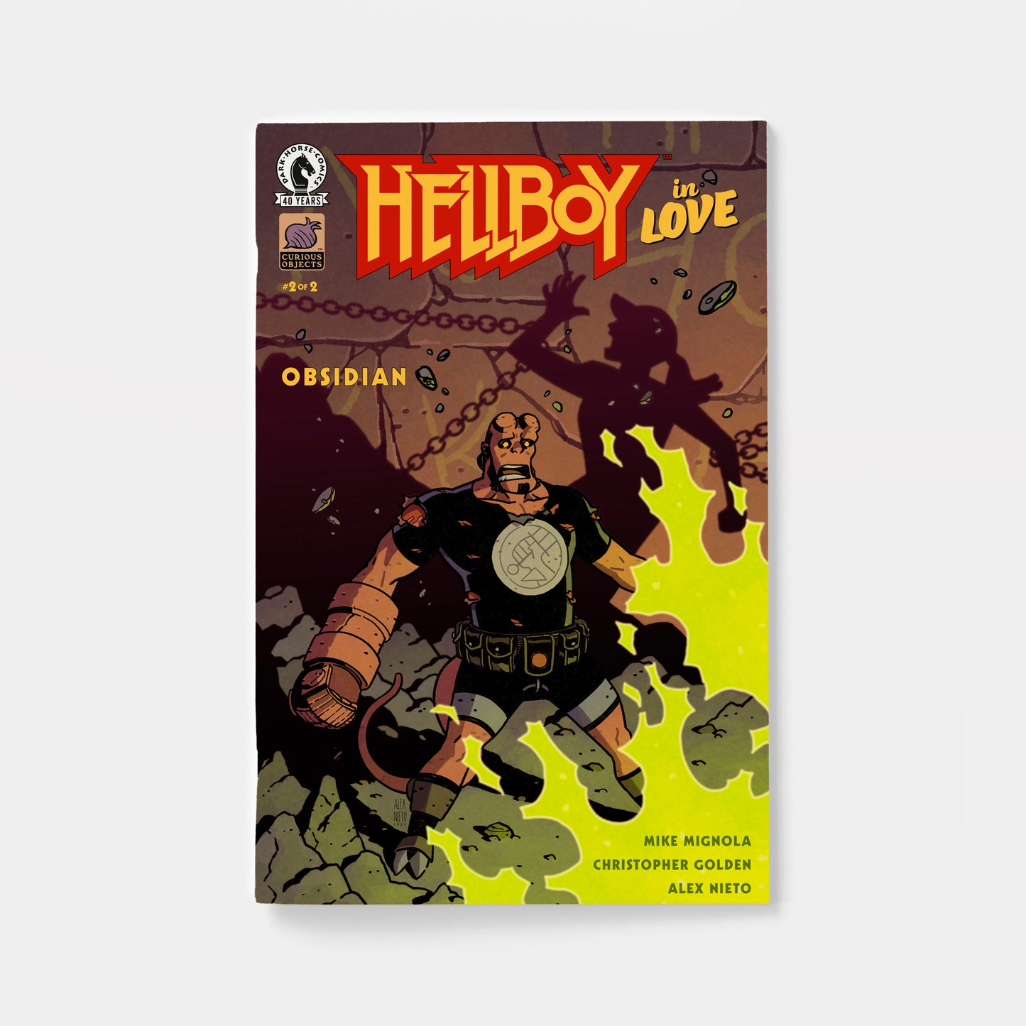 Hellboy in Love: Obsidian #2 (CVR A) (Alex Nieto) | presale | 2026-07-29