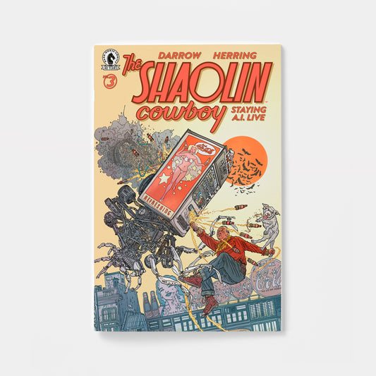 Shaolin Cowboy: Staying A.I.Live #3 (CVR A) (Geof Darrow)