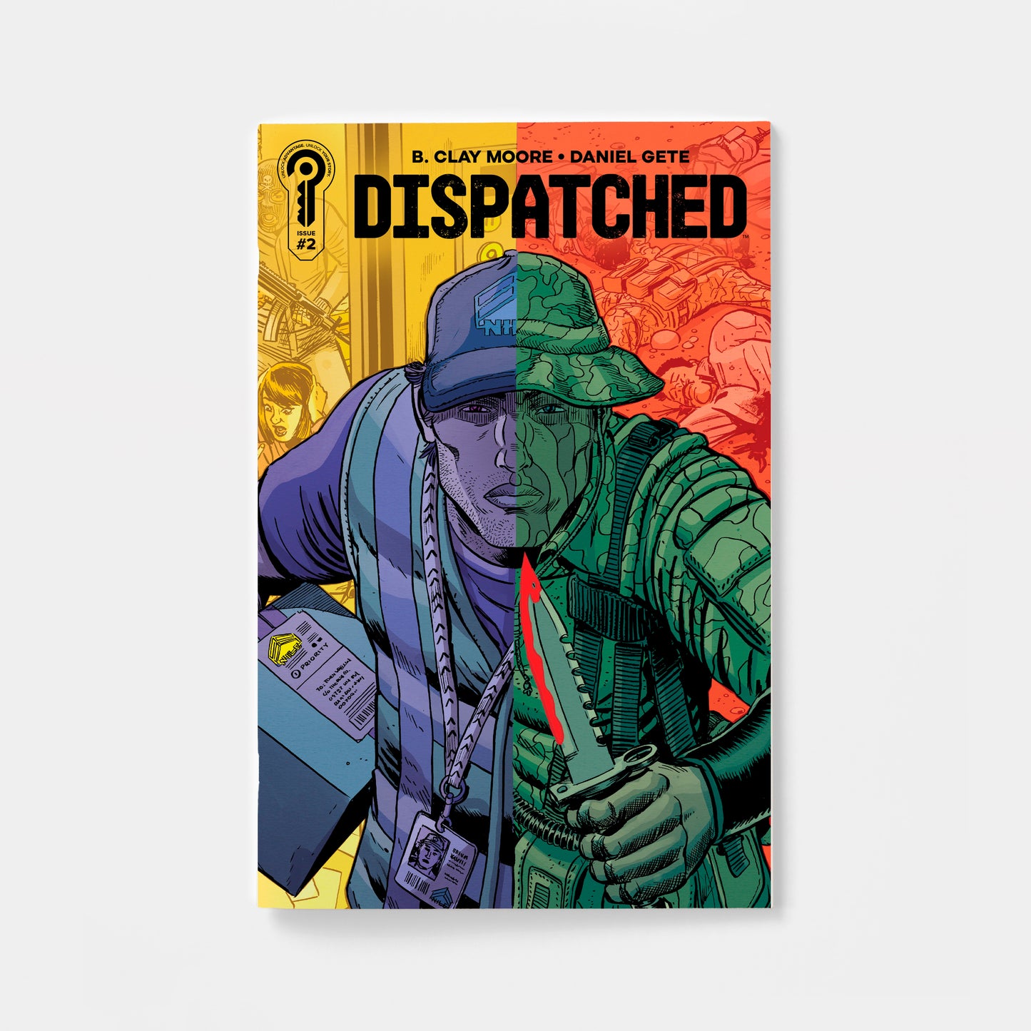 Dispatched #2 Cover B David Lapham