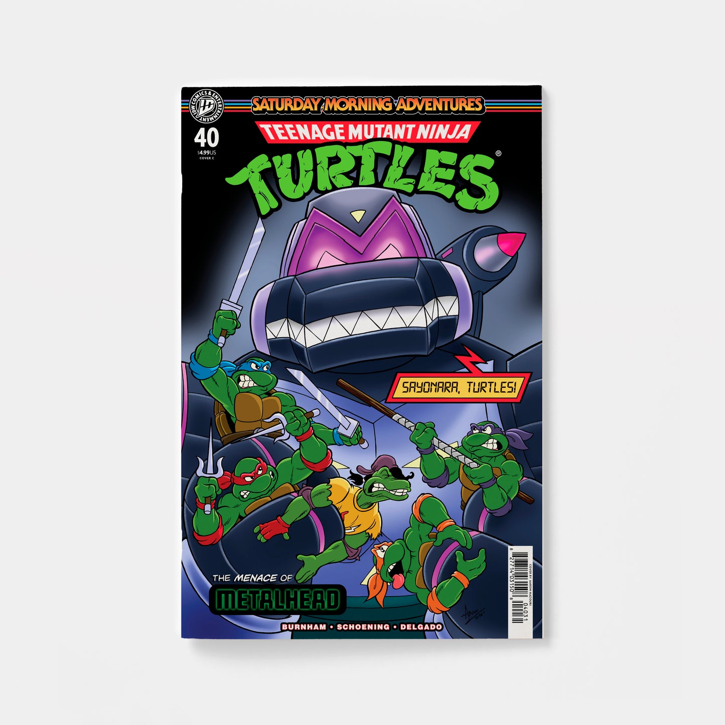 Teenage Mutant Ninja Turtles: Saturday Morning Adventures #40 Variant C (Hazouri)