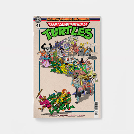 Teenage Mutant Ninja Turtles: Saturday Morning Adventures #41 Variant C (Mitchroney) | presale | 2026-09-23