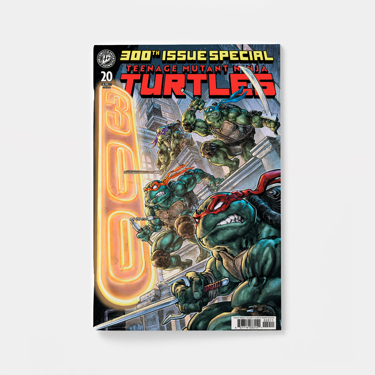 Teenage Mutant Ninja Turtles #20: 300th Issue Special Cover A (Williams II)
