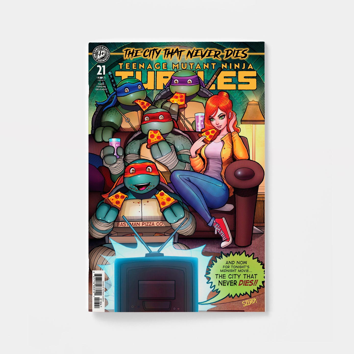 Teenage Mutant Ninja Turtles #21 Variant E (Szerdy)