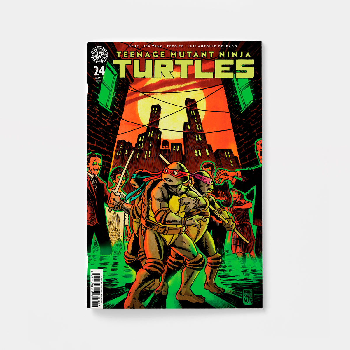 Teenage Mutant Ninja Turtles #24 Variant D (Francavilla) | presale | 2026-11-11