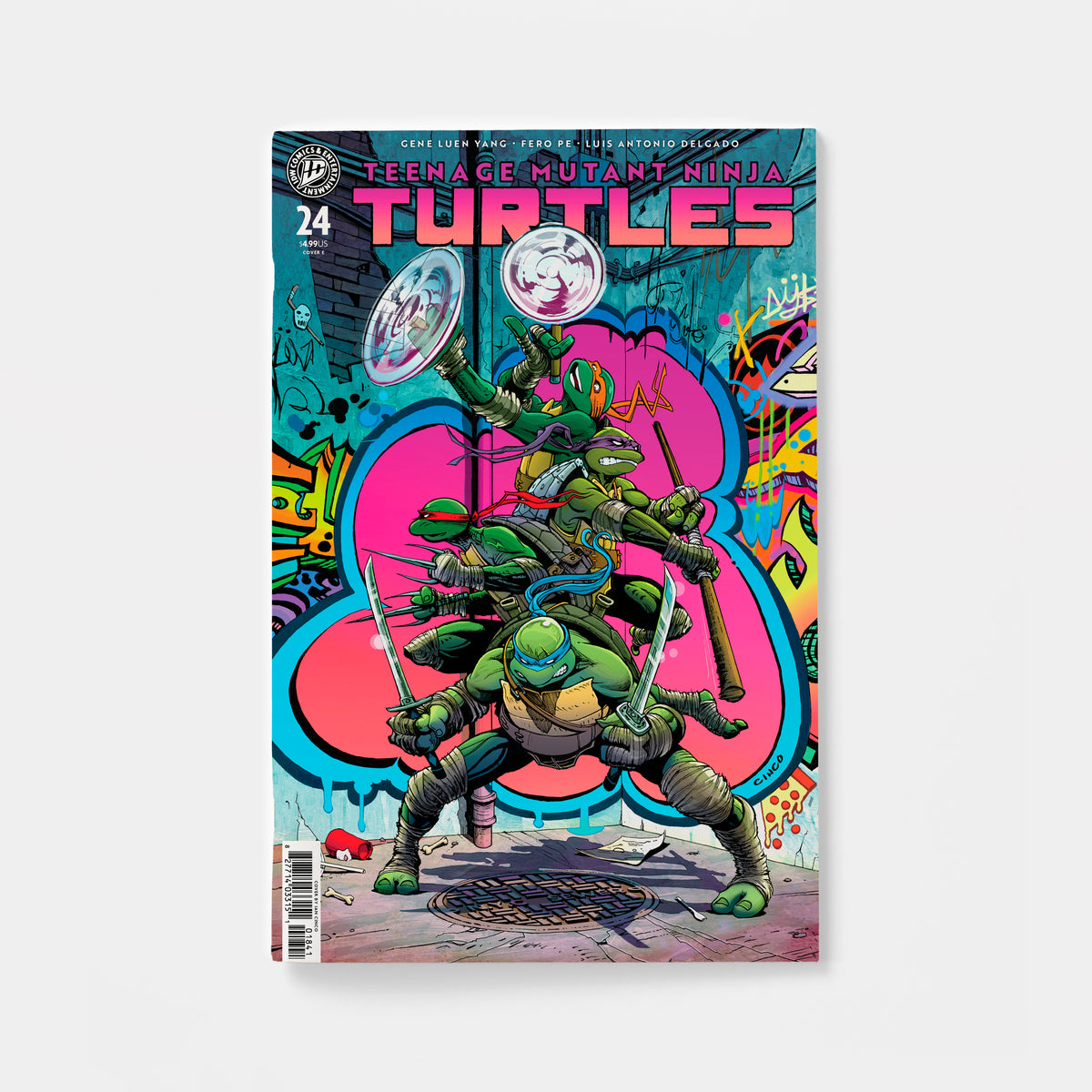 Teenage Mutant Ninja Turtles #24 Variant E (Cinco) | presale | 2026-11-11