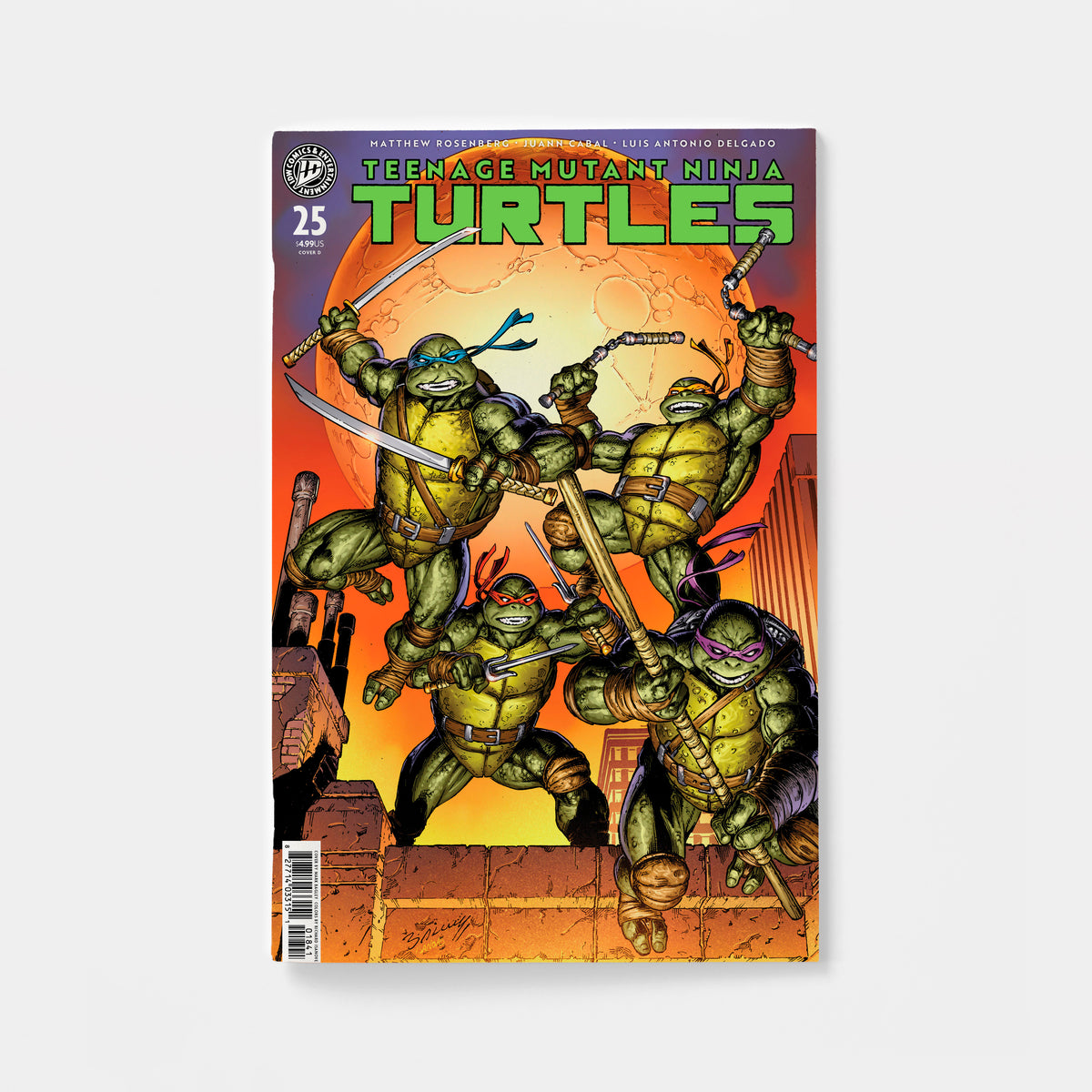Teenage Mutant Ninja Turtles #25 Variant D (Bagley) | presale | 2027-01-13