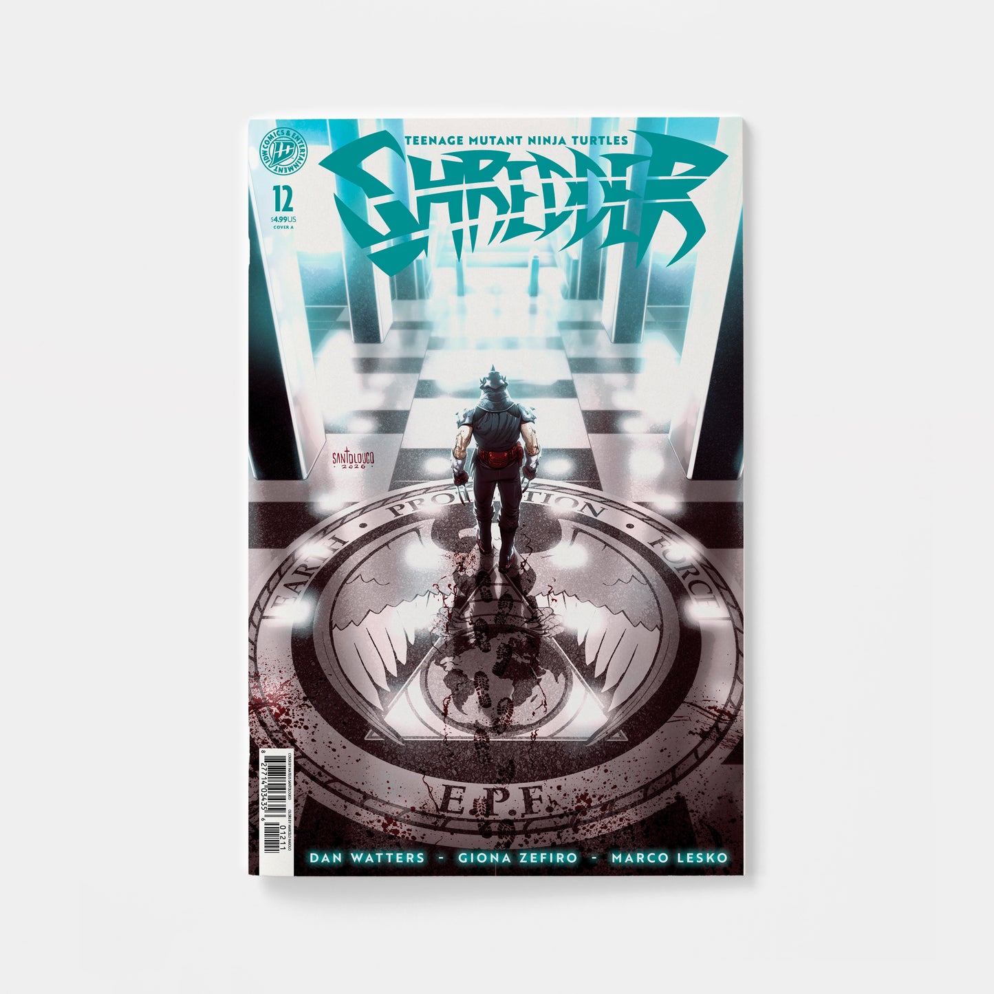 Teenage Mutant Ninja Turtles: Shredder #12 Cover A (Santolouco) | presale | 2026-09-16