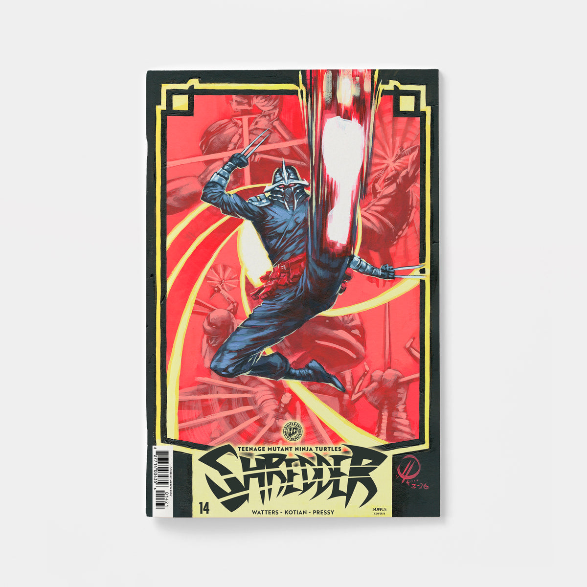 Teenage Mutant Ninja Turtles: Shredder #14 Variant B (Rudy) | presale | 2026-11-25