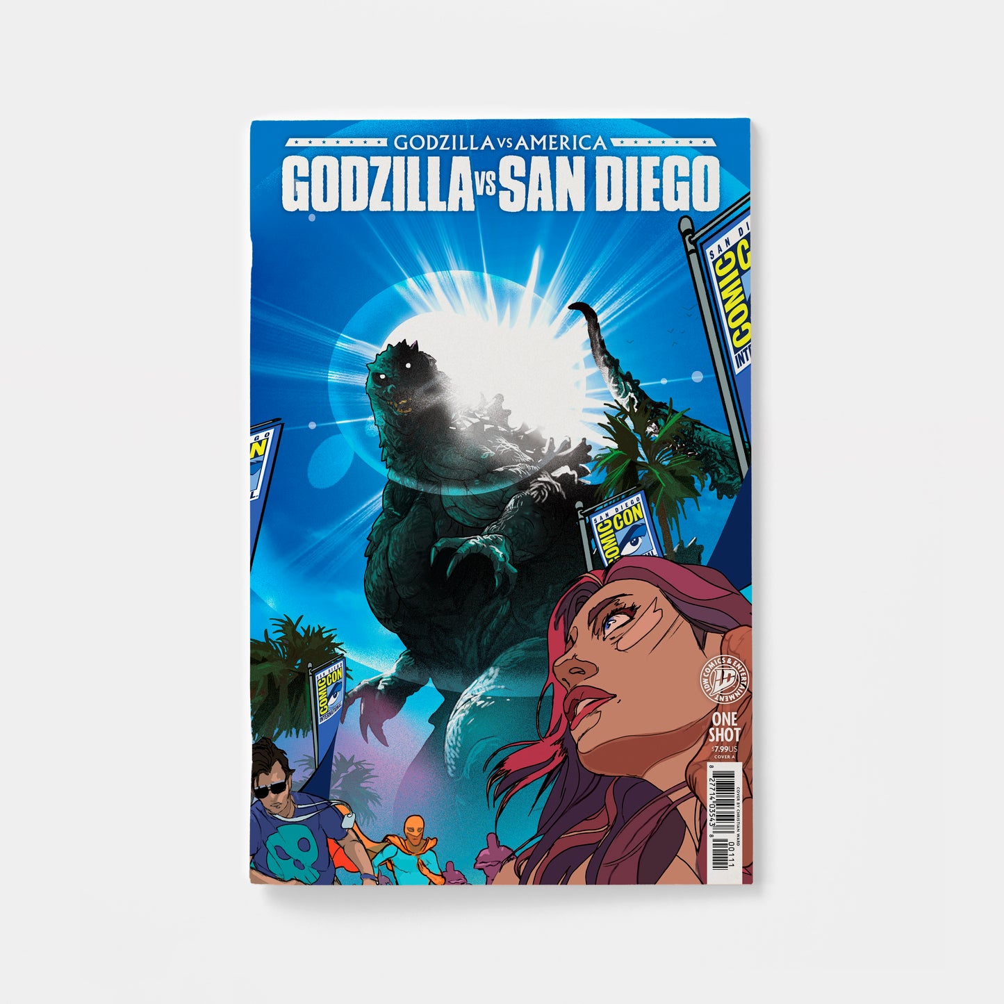 Godzilla Vs. America: San Diego Cover A (Ward)