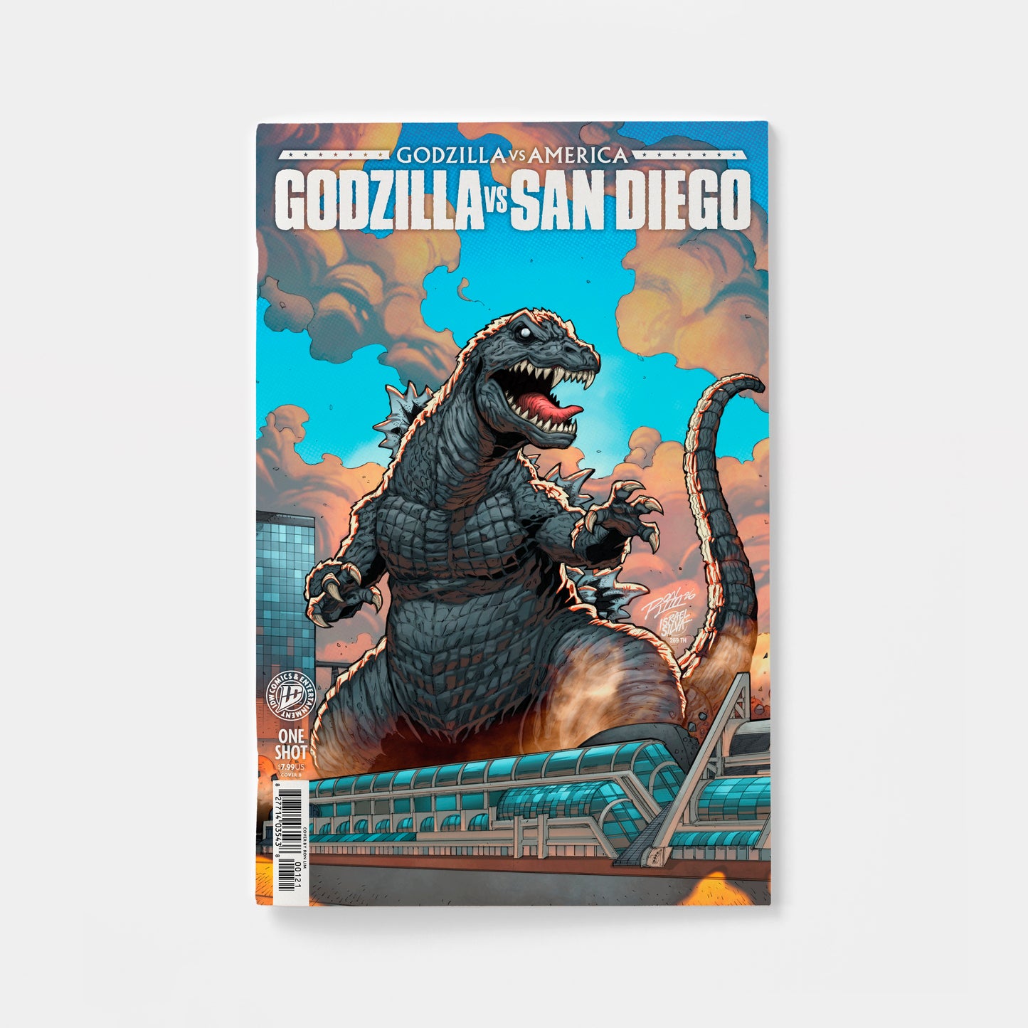 Godzilla Vs. America: San Diego Variant B (Lim)