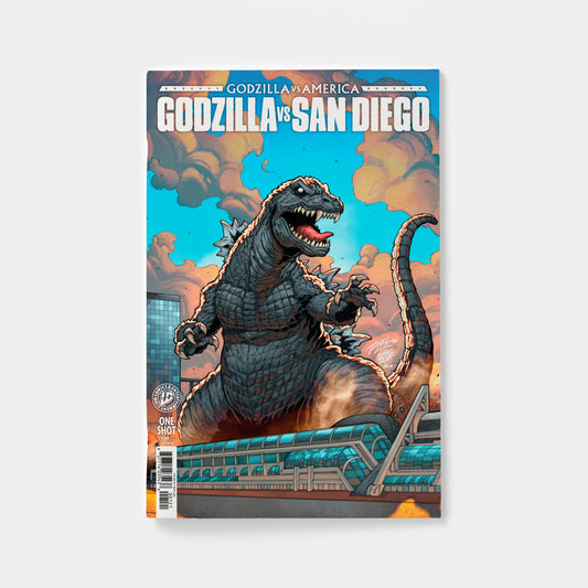 Godzilla Vs. America: San Diego Variant B (Lim)
