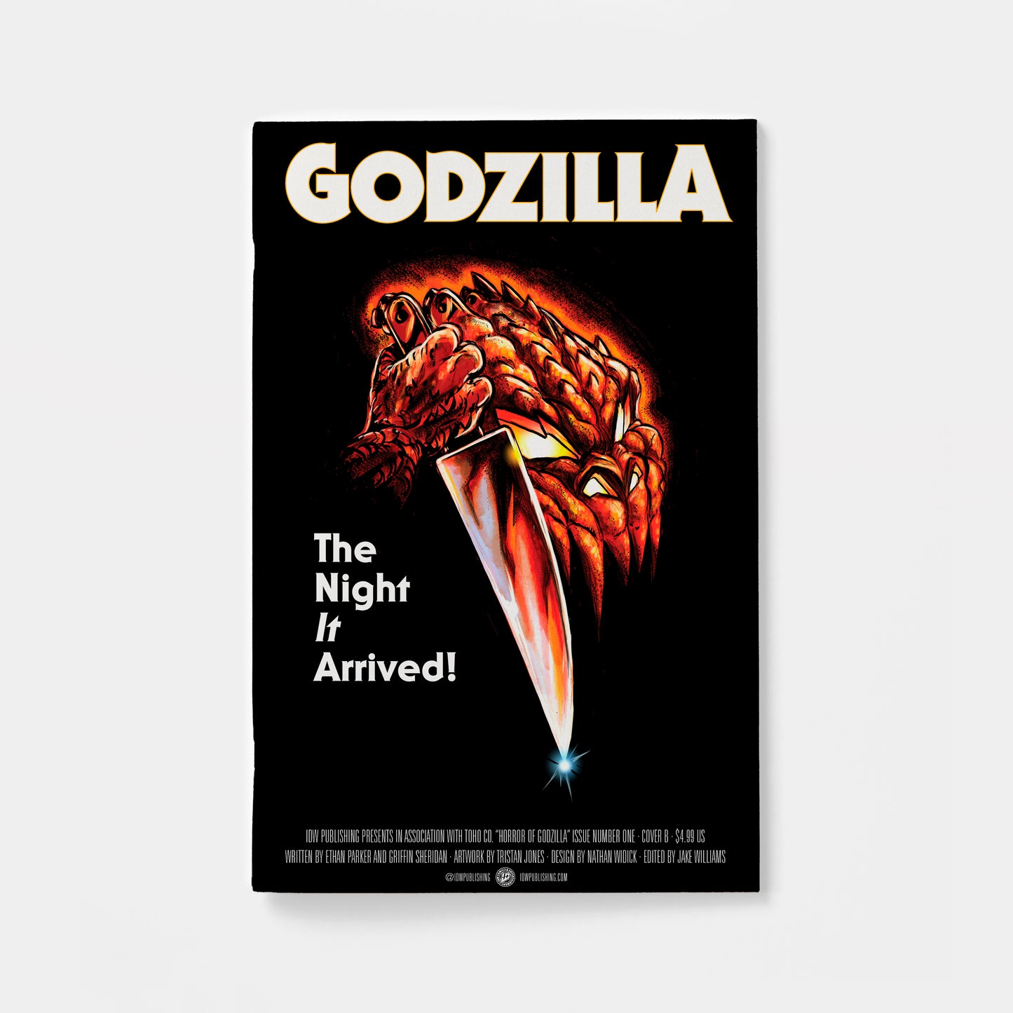 The Horror of Godzilla [Kai-Sei Era] #1 Variant B (Tunica Movie Homage Cover)
