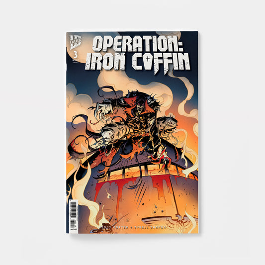 Operation: Iron Coffin #3 Cover A (Cannon) | presale | 2026-09-30