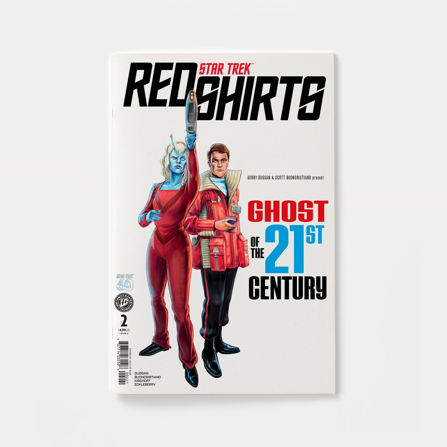 Star Trek: Red Shirts--Ghost of the 21st Century #2 Variant B (Ward) | presale | 2026-09-09