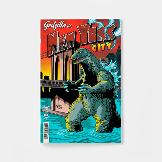 Godzilla Vs. America: New York City Variant B (Haspeil) | presale | 2026-09-23