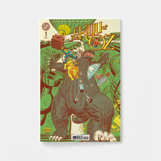 Godzilla’s Monsterpiece Theatre Presents: The Kaiju of Oz Cover A (Scioli) | presale | 2026-10-07