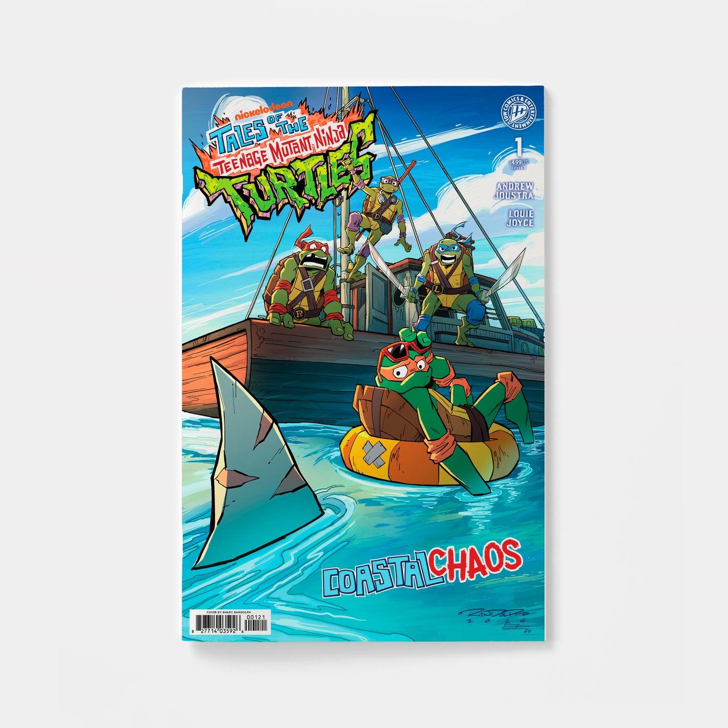 Tales of the Teenage Mutant Ninja Turtles: Coastal Chaos #1 Variant B (Randolph) | presale | 2026-09-09