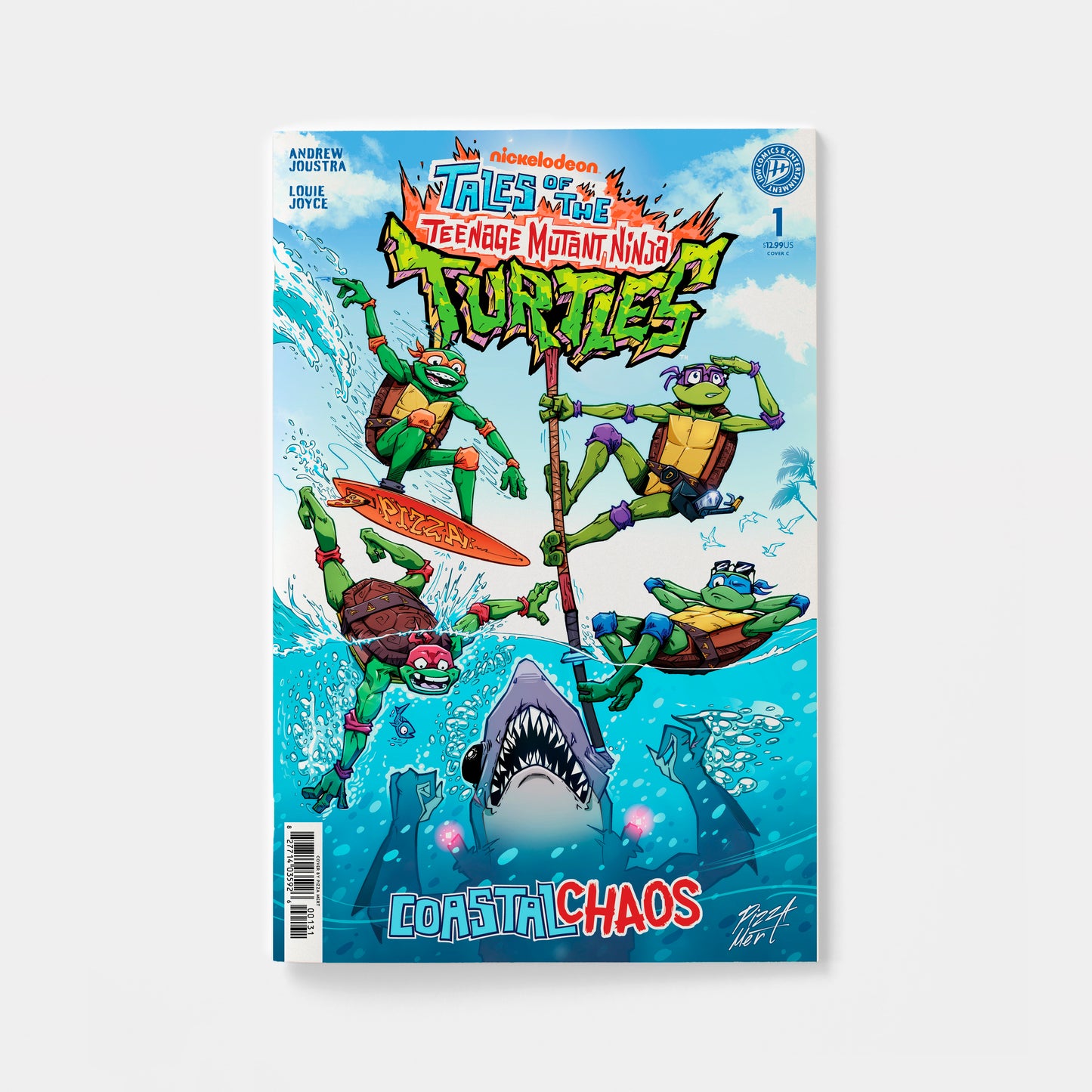 Tales of the Teenage Mutant Ninja Turtles: Coastal Chaos #1 Variant C Foil (Pizza Mert) | presale | 2026-09-09