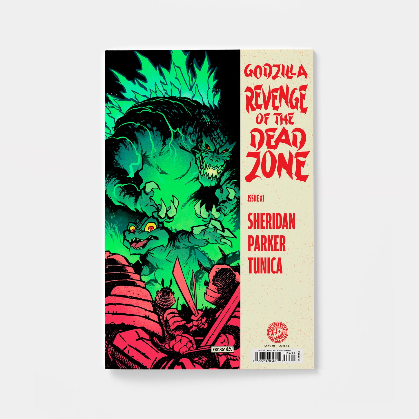 Godzilla: Revenge of the Deadzone [Kai-Sei Era] #1 Variant B (Catalan Homage Cover) | presale | 2026-10-28
