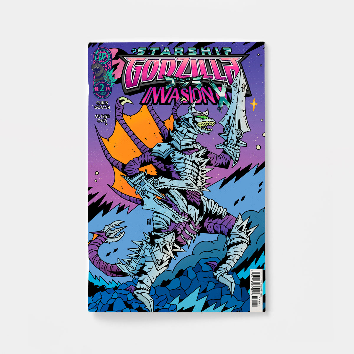 Starship Godzilla: Invasion X [Kai-Sei Era] #2 Variant B (McKee) | presale | 2026-11-11