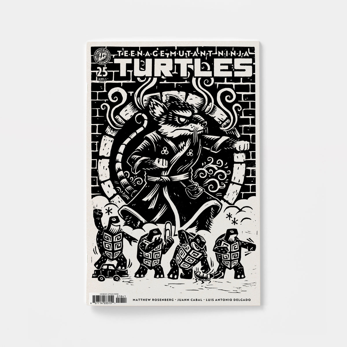 Teenage Mutant Ninja Turtles #25 Variant F (Attack Peter) | presale | 2027-01-13