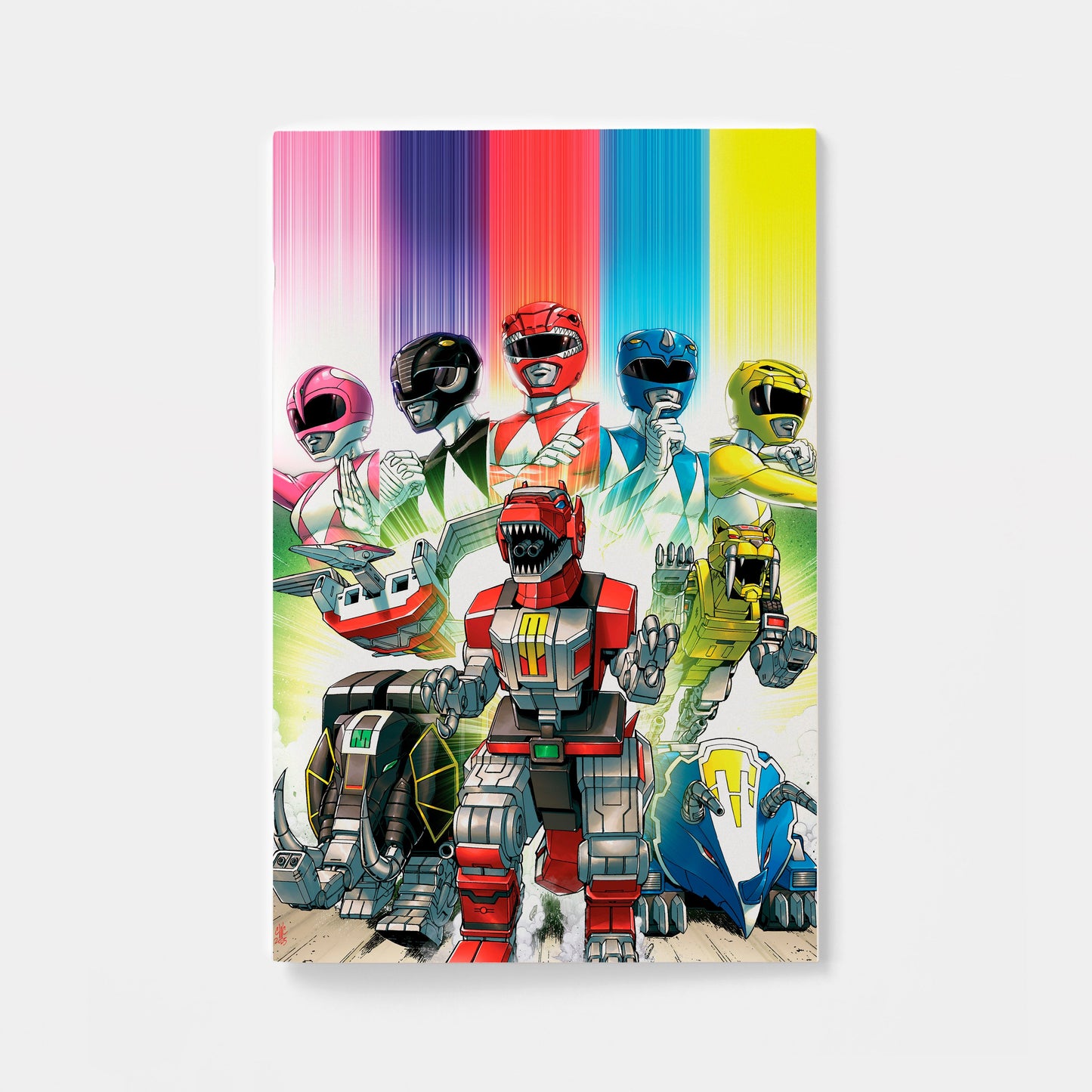 Mighty Morphin Power Rangers: Zord Quest #1 C Variant (Full Art, Foil, Coller)