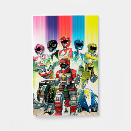 Mighty Morphin Power Rangers: Zord Quest #1 C Variant (Full Art, Foil, Coller)