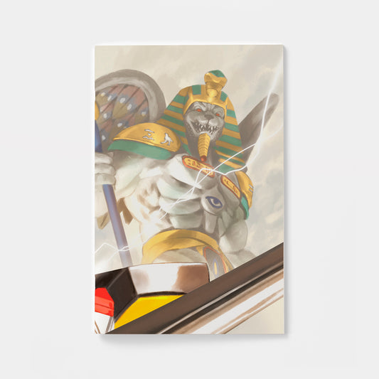 Mighty Morphin Power Rangers (2026) #3 C Megazord Card Stock Connecting Variant (Full Art, Mercado)