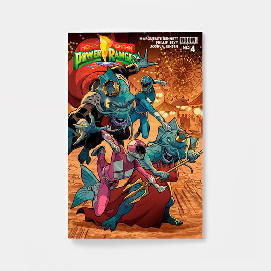 Mighty Morphin Power Rangers (2026) #4 A Main (Dressed, Balám) | presale | 2026-09-30