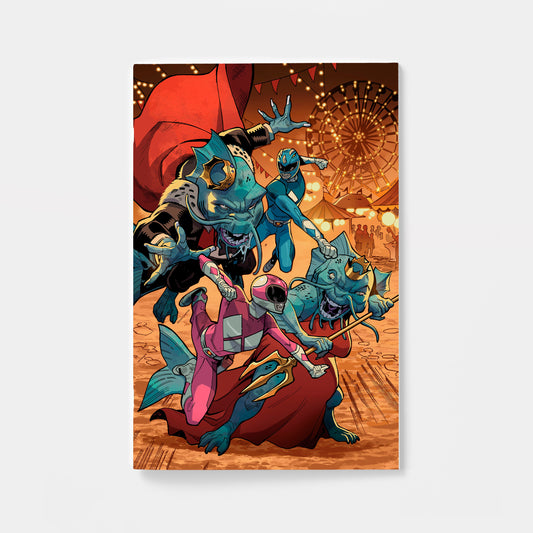 Mighty Morphin Power Rangers (2026) #4 E Foil Variant (Full Art, Foil, Balám) | presale | 2026-09-30