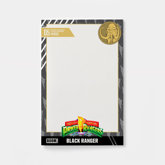 Mighty Morphin Power Rangers (2026) #5 D Trading Card Blank Sketch Variant | presale | 2026-10-28