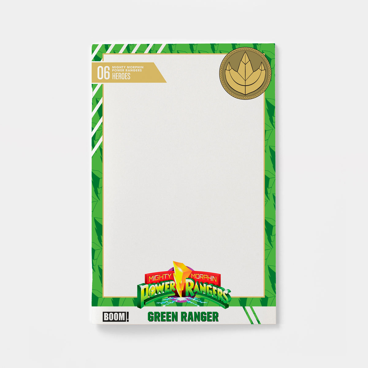 Mighty Morphin Power Rangers (2026) #6 D Trading Card Blank Sketch Variant | presale | 2026-11-25