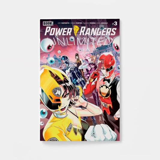 Power Rangers Unlimited #3 A Main (Dressed, Zonno) | presale | 2026-09-16