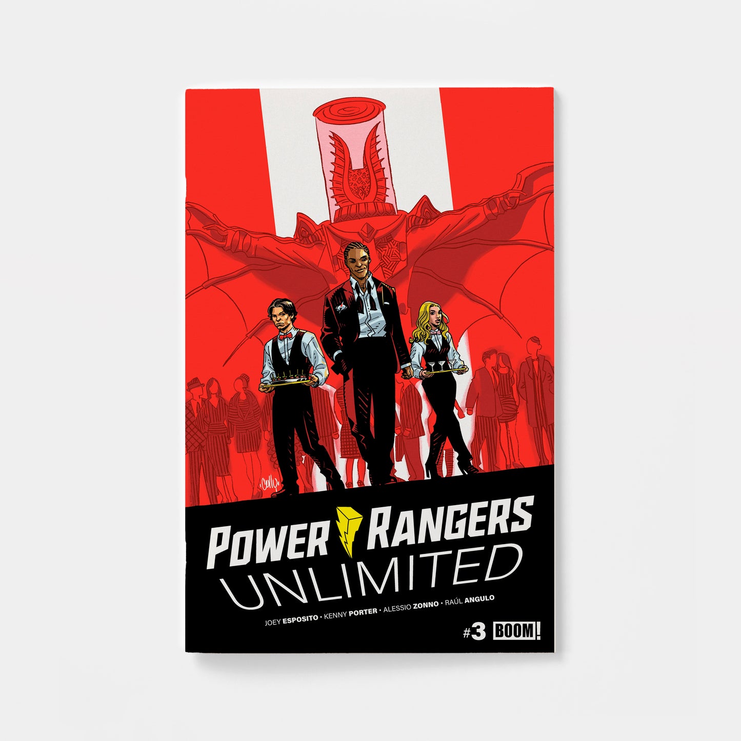 Power Rangers Unlimited #3 B Variant (Dressed, Hamner) | presale | 2026-09-16
