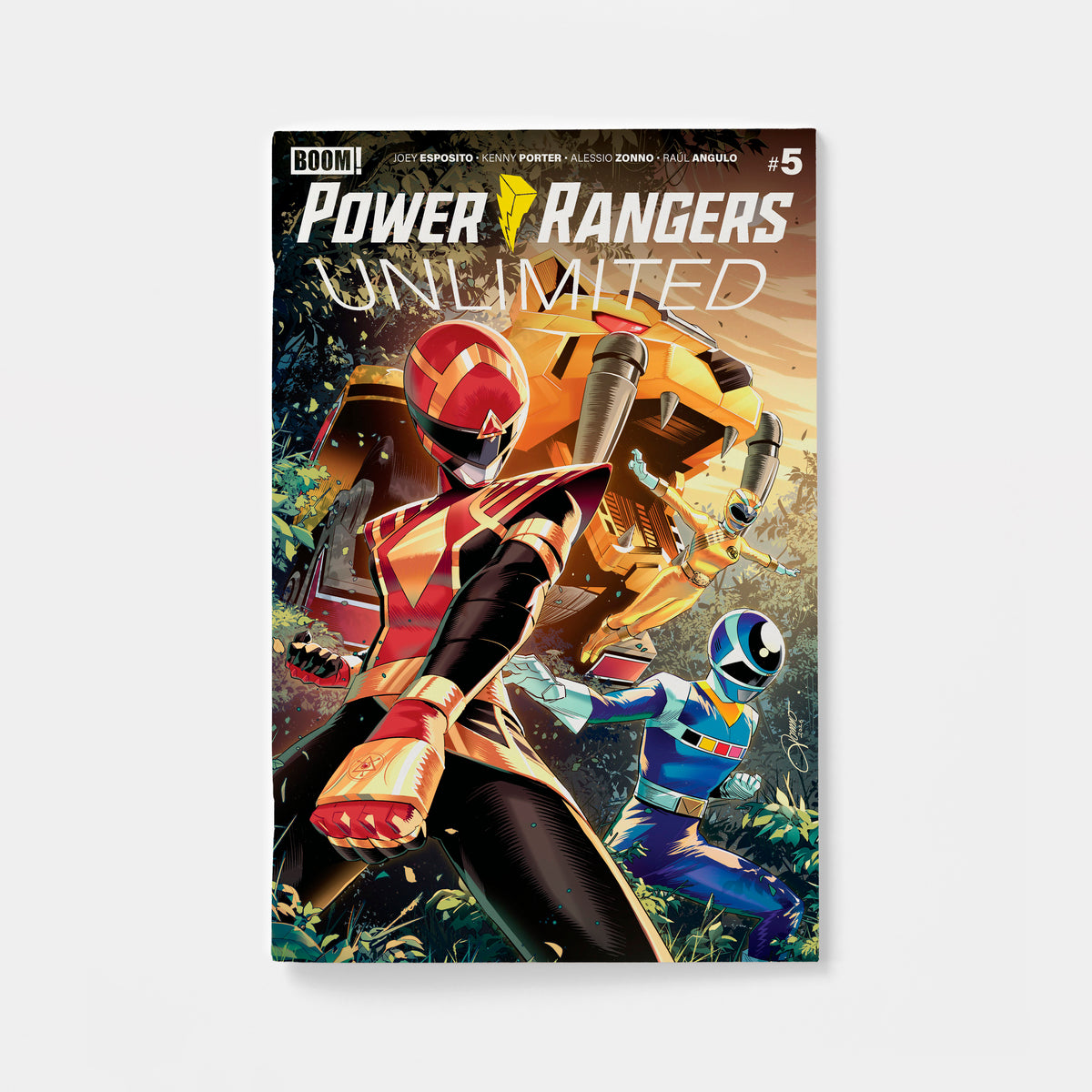 Power Rangers Unlimited #5 A Main (Dressed, Zonno) | presale | 2026-11-11