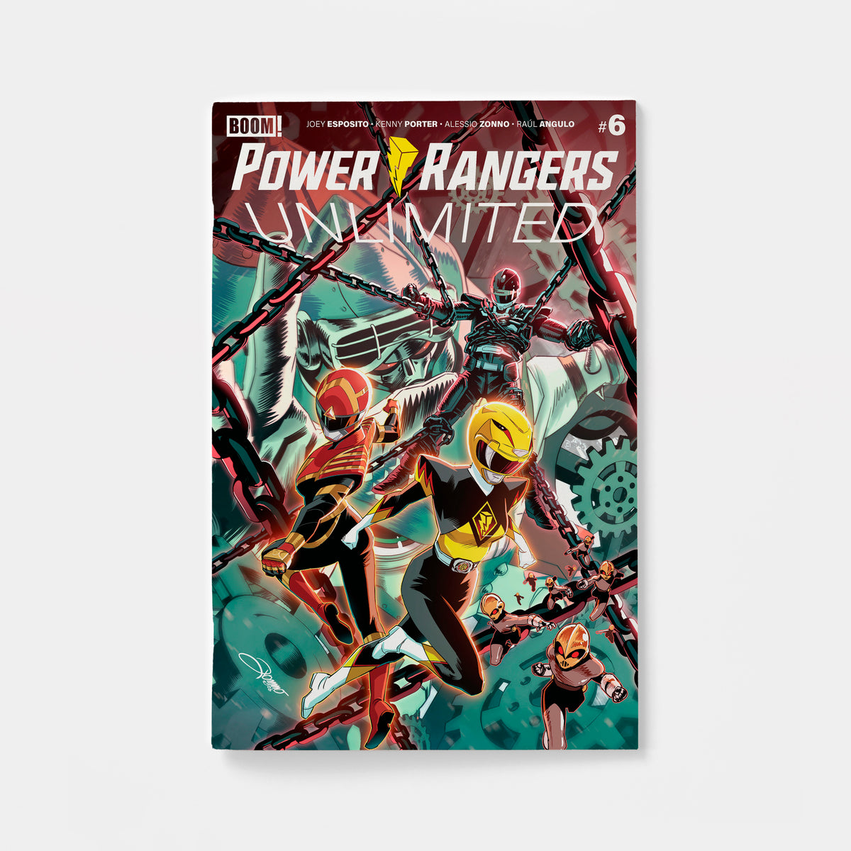 Power Rangers Unlimited #6 A Main (Dressed, Zonno) | presale | 2026-12-16