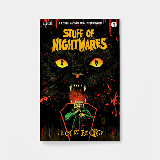 Stuff of Nightmares: The Cat in the Coffin #1 A Main (Dressed, Francavilla)