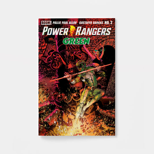Power Rangers Green #2 A Main (Dressed, Harris) | presale | 2026-09-23