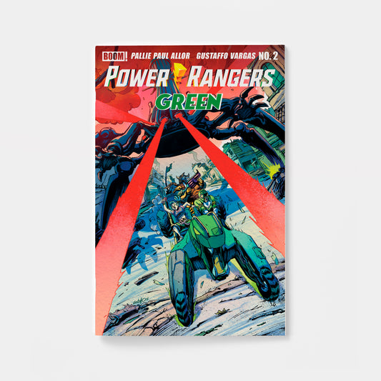 Power Rangers Green #2 B Variant (Dressed, Vargas) | presale | 2026-09-23