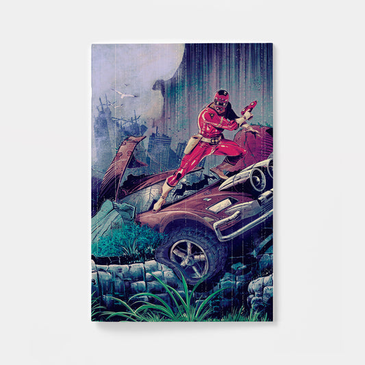 Power Rangers Green #2 C Tommy Oliver Card Stock Connecting Variant (Dressed, Mooneyham) | presale | 2026-09-23
