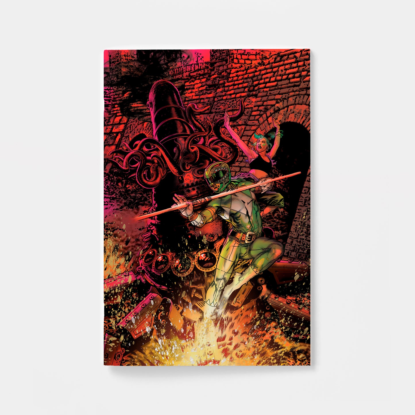Power Rangers Green #2 D Foil Variant (Full Art, Foil, Harris) | presale | 2026-09-23
