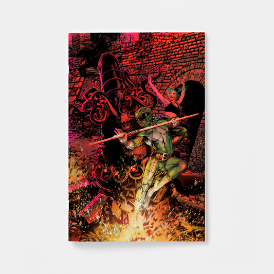 Power Rangers Green #2 D Foil Variant (Full Art, Foil, Harris) | presale | 2026-09-23